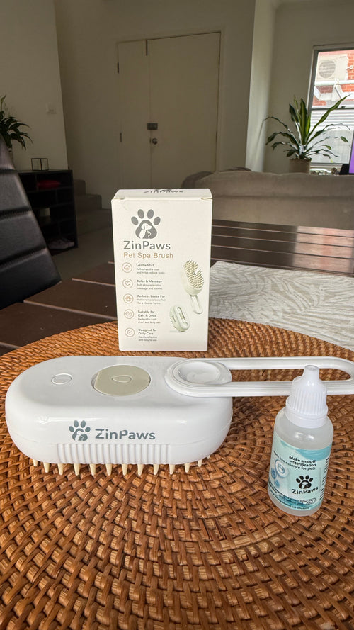 ZinPaws 3-in-1 Pet Grooming Brush