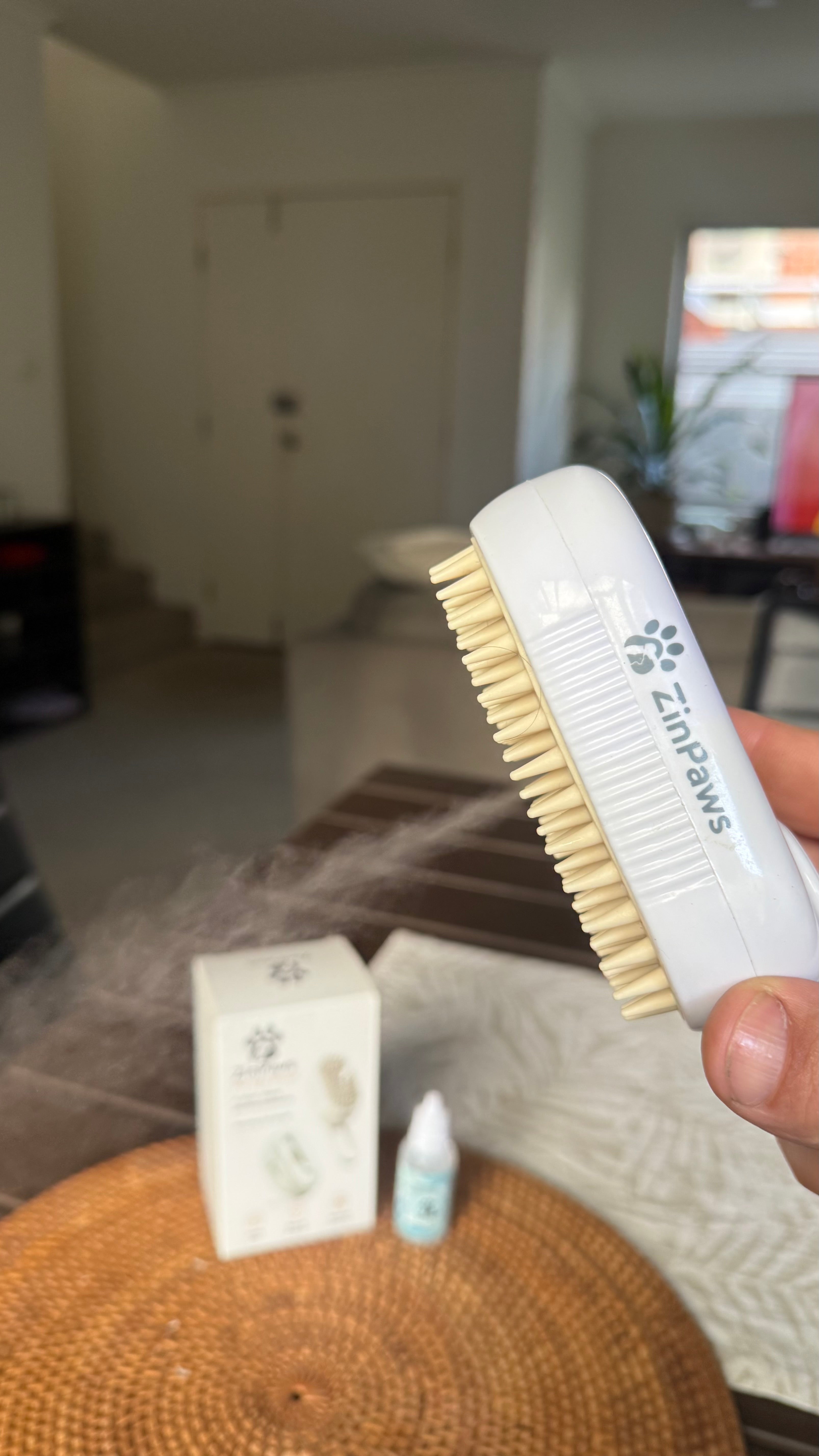 ZinPaws 3-in-1 Pet Grooming Brush